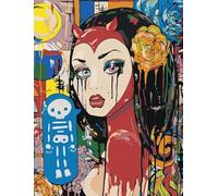 Banksyss Street Art Graffiti ，Abstract Poster ，Puzzle 1000 pezzi ，Per Adulto Personalizzato Sfida Giocattoli ，Colorful Puzzle Dw396Sk