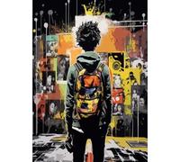 Banksyss Street Art Graffiti Painting - Puzzle Di Arte Astrattas - Giochi Di Memoria Per Adulti - Family Fun Abstract Toys Gifts - 1000 Pezzi Puzzle - Kw427Zk