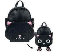 Banned Alternative Backpack Of Tricks Donna Zaino nero/bianco 100% poliuretano