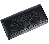 Banned Alternative Bat Wallet Donna Portafoglio nero 100% poliuretano