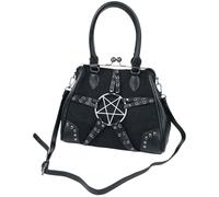 Banned Alternative Pentagram Donna Borsetta nero poliuretano