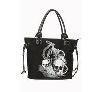 Banned Teschi Rose Orologio Steampunk Gotico Borsa Alternativa Punk