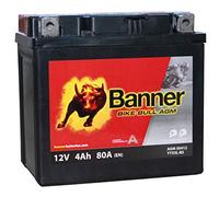 Banner 504 12 batteria moto bike Bull