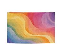 Banner arcobaleno decorazione per feste sfondo bandiera festa di compleanno fotografia sfondo decorazione banner e segni decorazione da parete bandiere forniture per feste bomboniere 180 x 119 cm