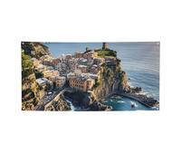 Banner Banner per interni ed esterni cartello personalizzato bella Italia Banner per feste Segni riutilizzabili Cartello vuoto 300D Poliestere Decorazione Banner per la decorazione del partito