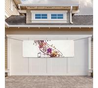 Banner Banner per interni ed esterni segno personalizzato nota musicale banner floreali cartelli per feste Segni riutilizzabili segno vuoto 300D poliestere decorazione banner per decorazione festa