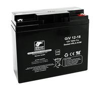 Banner Batteria Stand by Bull 12 Volt 18 Ah tipo GiV 12-18 batteria di emergenza impianto di allarme antincendio