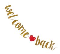 Banner Benvenuto Cuore in Carta, Decorazione Leggera per Rientro | Back To School Party, Classroom Decor, Decorazione di Benvenuto, Bentornata Festone