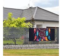 Banner colorato acchiappasogni e cartelli da appendere alla parete bandiera con corda per appendere 61 x 119 cm banner per feste poster sfondo per feste interni ed esterni Capodanno, laurea