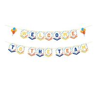 Banner con scritta "Welcome to The Team New Employee New Teacher Employee Employee Coworker Staff Colleague Team Member Office Party Decoration Supplies Welcome Print Bunting Banner