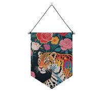 Banner da appendere in stile art déco con asta telescopica divertente per decorare la parete della stanza per interni ed esterni