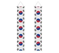Banner decorativi per portico Bandiera della Repubblica di Corea Stampe decorazioni per feste durevoli per cerimonie di laurea celebrazioni portici