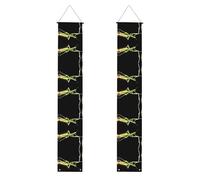 Banner decorativi stampati mantide incandescente banner di benvenuto perfetti per decorazioni di laurea bomboniere