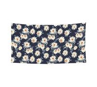 Banner decorativo per feste con stampa di margherite per tutte le occasioni, riutilizzabile, facile da appendere