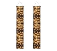 Banner decorativo portico WZYWHJ patata stampa decorazioni per feste durevoli e adatte per feste celebrazioni lauree