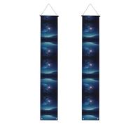 Banner del portico della stampa del cuore della stella per il Ringraziamento,Banner per interni per porta d'ingresso,Per tutte le celebrazioni