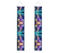 Banner del portico della stampa dell'oceano di meduse per il Ringraziamento,Banner interni per porta d'ingresso,Per tutte le celebrazioni