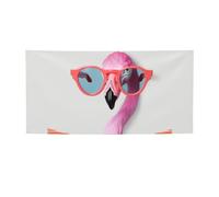 Banner di benvenuto Bandiera per feste Sfondo Fotografia Sfondo Banner Ciao Occhiali Fenicottero Segnale Puntelli Foto Banner per Recinzione Compleanno Giardino Forniture Bomboniere Decorazione da