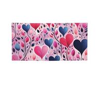 Banner di benvenuto Bella a forma di cuore bandiera festa fotografia sfondo bandiera decorazioni festa di compleanno decorazione da parete segno puntelli foto bandiera banner per recinzione giardino