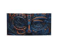 Banner di benvenuto Modelli complessi Bandiera del partito Fotografia Sfondo Bandiera Decorazioni Festa di Compleanno Decorazione della parete Segno Puntelli Foto Bandiera Banner per Recinzione