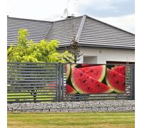 Banner di buon compleanno cartello decorazione per feste sfondo benvenuto bandiera da appendere anguria bella banner grandi banner per recinzione esterna giardino vacanza sfondo decorazioni di buon