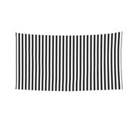 Banner di Halloween con stampa a strisce bianche e nere perfetto per Halloween Natale design su un lato forniture per decorazioni per feste