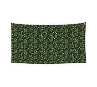 Banner di Halloween con stampa hawaiana perfetto per Halloween Natale design su un solo lato forniture per decorazioni per feste