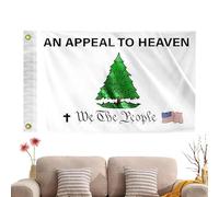Banner Di Pino - Arazzo Decorativo, Banner A Motivo Di Pino Su Piedi | Bandiere Della Rivoluzione Americana, Bandiere In Poliestere Con Motivo Pino, Arazzo Decorativo Colorato Con 2 Occhielli