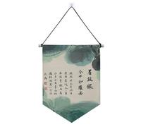 Banner di poesia e pittura della cultura cinese da appendere con bandiere telescopiche bandiere decorazioni per feste all'aperto per ufficio, scuola, aula, dormitorio, casa