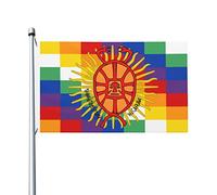 Banner durevole delle bandiere dell'Impero Inca restaurato 3x5 Ft Banner Outdoor Garden Patio Flag Bandiere con stampa fronte-retro Bandiere per feste al coperto 3by5 Bandiere