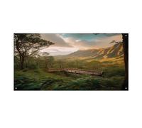 Banner durevole per festival, stampa parco selvaggio riutilizzabile decorazione per feste perfetto per feste aziendali, grandi inaugurazioni e raduni