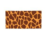 Banner e cartelli con stampa giraffa per esterni e interni, decorazione per feste, striscione personalizzato con occhielli sfondo di compleanno cartello poster sfondo fotografico per eventi di nozze