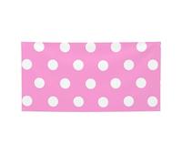 Banner e cartelli rosa a pois per esterni e interni banner decorazione per feste banner personalizzato con occhielli sfondo compleanno segno poster sfondo foto sfondo per eventi di nozze medio