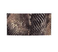 Banner e segni classici in pelle di serpente per esterni e interni banner decorazione per feste banner personalizzato con occhielli sfondo di compleanno segno poster sfondo fotografico per eventi di
