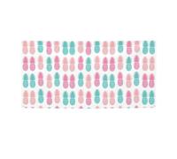 Banner estivo con sfondo ananas per le vacanze, decorare la decorazione della bandiera per l'evento di nozze di laurea