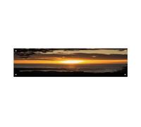 Banner Festival, Tramonto Hawaii Beach Stampato Banners, pieghevole Banners, Outdoor Decorative Banner