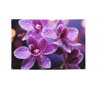 Banner fiore viola decorazione festa sfondo bandiera festa di compleanno fotografia sfondo decorazione banner e segni decorazione da parete banner feste forniture bomboniere 180 x 119 cm