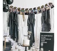 Banner Fotografico Di Laurea - Frame Di Laurea Con Complimenti | Decorazione Di | Banner Per La Decorazione Di Classe | Per Il Partito Per Eventi E Celebrazioni Di In Scuola Media