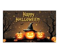 Banner Garage a tema,Dark Night Castle Backdroop,Tessuto in poliestere 100d,Con corda e anello in acciaio occhiello