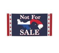 Banner "I Love Panama Canal IsFor Sale" 3x6 con bandiera e 4 fori in metallo.