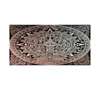 Banner per eventi, calendario Maya con stampa fine del mondo, durevole, riutilizzabile, decorazione per feste, perfetta per feste, riunioni aziendali e celebrazioni