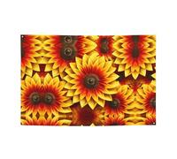 Banner per feste con motivo girasole rosso e giallo - Crea splendidi punti salienti decorativi per compleanni, vacanze e spazi domestici
