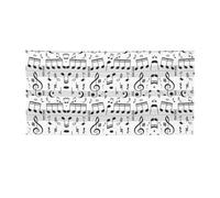 Banner per feste con stampa note musicali, striscione per tutti gli eventi, bandiere luminose per compleanno, Ringraziamento e altro ancora