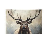 Banner per feste di buon compleanno cartelli personalizzati alce opere d'arte banner bandiere all'aperto benvenuto buon compleanno sfondo segni di nozze arazzo grande banner per decorazione feste 180