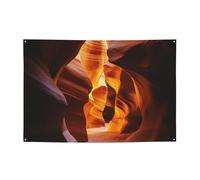 Banner per feste di buon compleanno cartelli personalizzati Antelope Canyon Banner bandiere per esterni Benvenuto Buon Compleanno Sfondo Segni di nozze Arazzo Grande Banner per la decorazione di feste