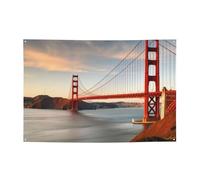 Banner per feste di buon compleanno cartelli personalizzati Mackinac Sospensione Bridge Banner bandiere per esterni Buon compleanno sfondo segni di nozze grande banner per decorazione feste 180 x 120