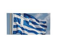Banner per interni ed esterni Banner personalizzati bandiera greca Banner per feste Segni riutilizzabili Cartello vuoto 300D Poliestere Decorazione Banner per la decorazione del partito