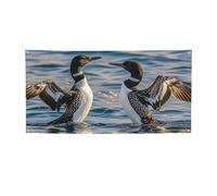 Banner per interni ed esterni Banner personalizzati Loon Birds Banner per feste Segni riutilizzabili Cartello vuoto 300D Poliestere Decorazione Banner per la decorazione del partito