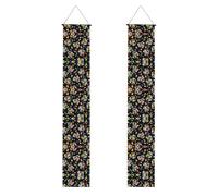 Banner per porta con stampa a forma di cuore per la consapevolezza dell'autismo, striscioni decorativi da appendere per interni ed esterni per feste e celebrazioni