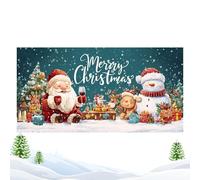 Banner per porta del garage di Natale | Decorazioni natalizie 13x6ft natalizio all'aperto Per la garage, il portico, cortile, casa, patio della l'ufficio